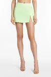 Amanda Uprichard Dale Denim Skort In Multi