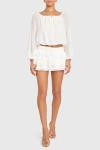Amanda Uprichard Dallas Skort In Ivory