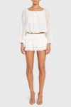 Amanda Uprichard Dallas Top In White