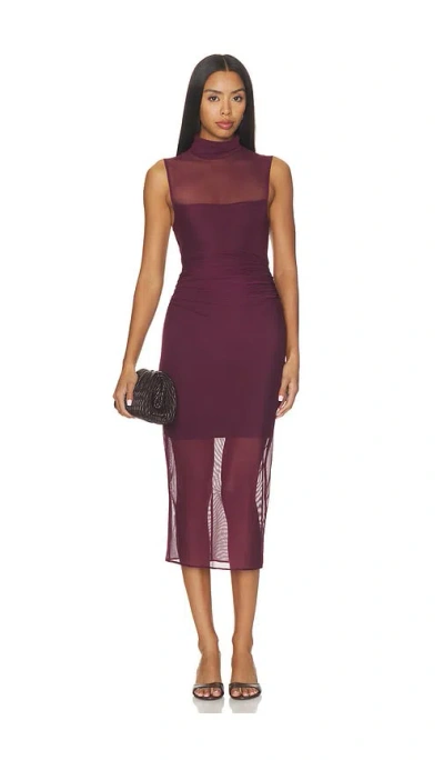 Amanda Uprichard Damira Dress In Purple