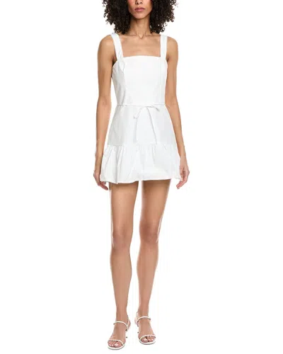 Amanda Uprichard Danner Skort Romper In White