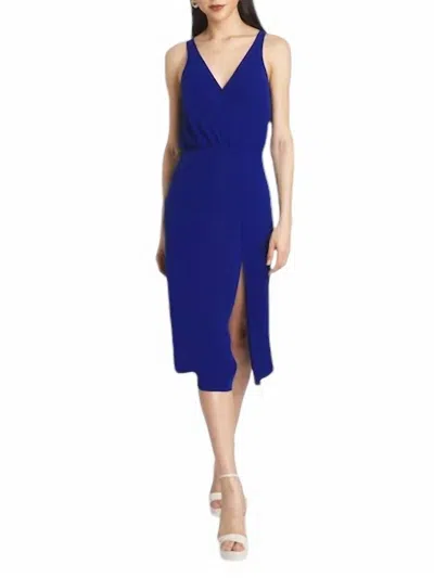 Amanda Uprichard Deidre Dress In Sapphire In Blue