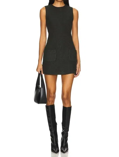 Amanda Uprichard Delia Dress In Dark Green