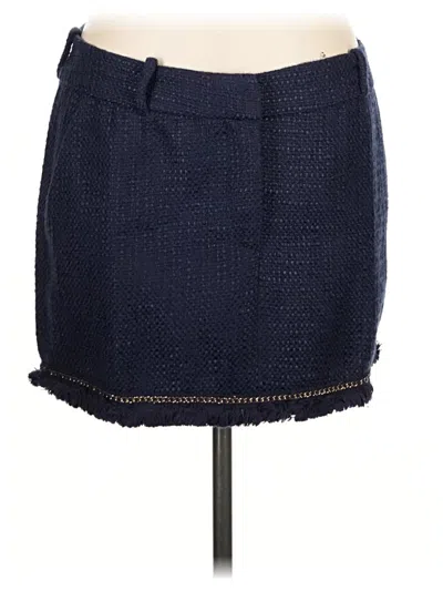Pre-owned Amanda Uprichard Denim Skirt In Blue
