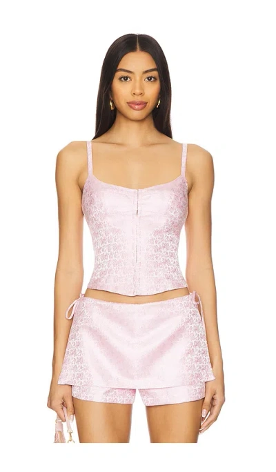 Amanda Uprichard Deserae Top In Lotus