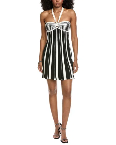 Amanda Uprichard Dianella Mini Dress In Black