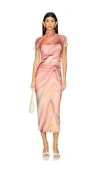 Amanda Uprichard Dominique Dress In 雪白
