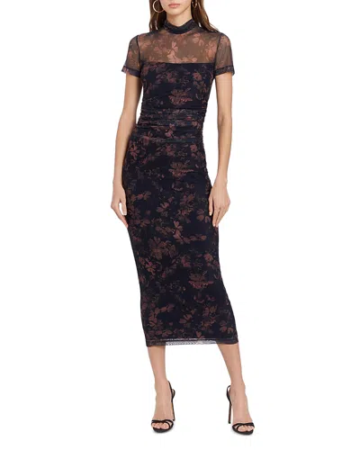 Amanda Uprichard Dominique Dress In Harvest Print