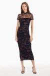 Amanda Uprichard Dominique Dress In Harvest Print