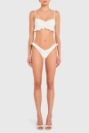 Amanda Uprichard Dove Bikini Top