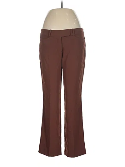 Pre-owned Amanda Uprichard Dress Pants In Brown