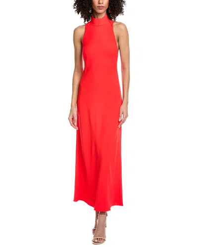 Amanda Uprichard Dupont Maxi Dress In Red