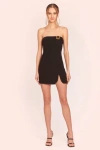 Amanda Uprichard Minikleid Edison In Black