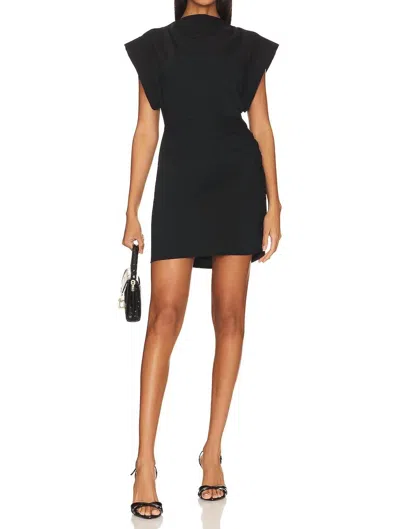 Amanda Uprichard Edrina Mini Dress In Black