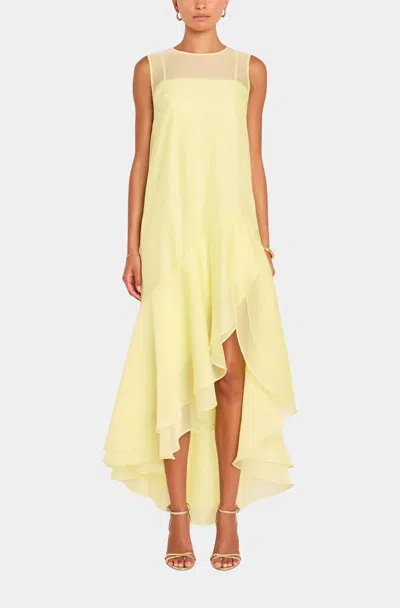 Amanda Uprichard Edwine Maxi Dress In Butter In Yellow