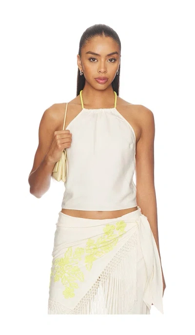 Amanda Uprichard Eirlys Top In White
