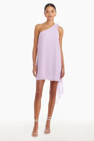 Amanda Uprichard Elisa Dress In Electric Lilac