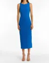 Amanda Uprichard Elle Dress In Cobalt In Blue