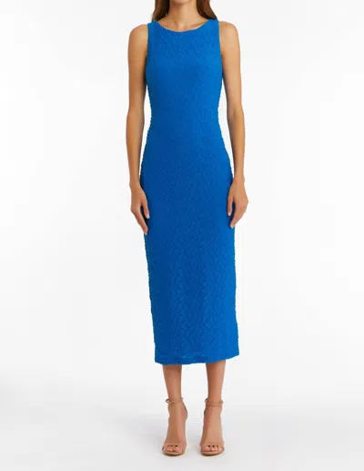 Amanda Uprichard Elle Dress In Cobalt In Blue