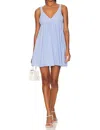 Amanda Uprichard Eloise Mini Dress In Lavander In Multi