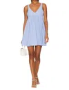 Amanda Uprichard Eloise Mini Dress In Lavander In Multi