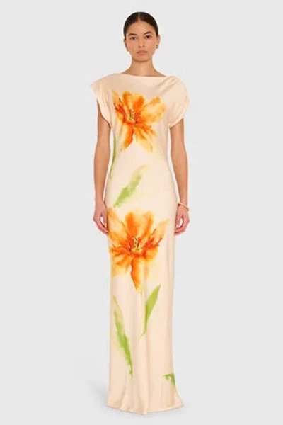 Amanda Uprichard Elroy Maxi In Orange