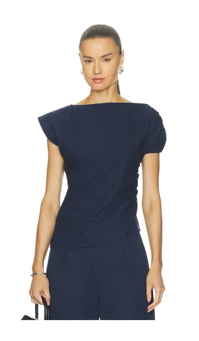Amanda Uprichard Elroy Top In Blue