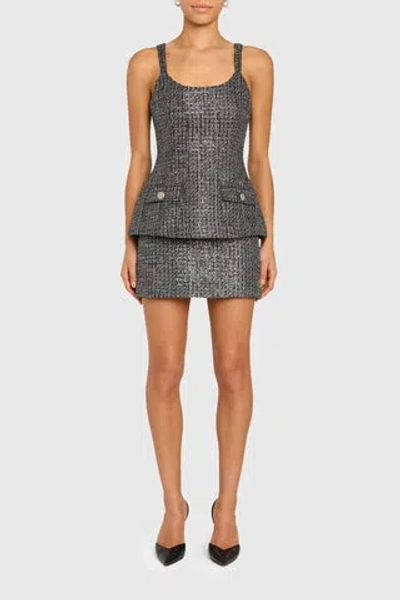 Amanda Uprichard Empire Dress In Multi