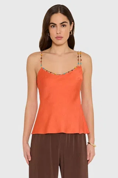 Amanda Uprichard Eros Top In Orange