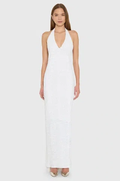 Amanda Uprichard Esther Gown In White