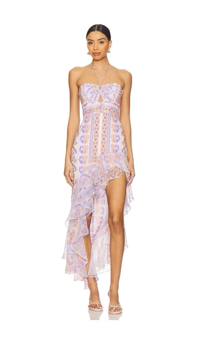 Amanda Uprichard Estrada Dress In Calabria Print