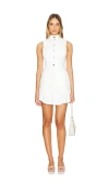 Amanda Uprichard Archer Dress In Ivory In 象牙白