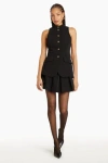 Amanda Uprichard X Revolve Justine Dress In Black