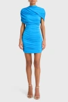 Amanda Uprichard Evianna Dress In Blue Jay