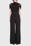 Amanda Uprichard Evianna Jumpsuit In Black