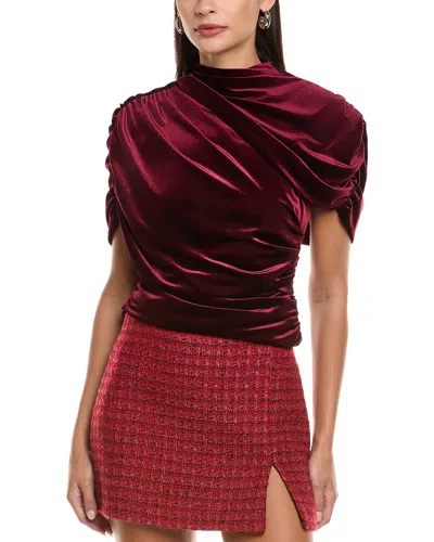 Amanda Uprichard Evianna Top In Red