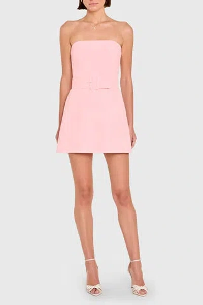 Amanda Uprichard Fae Dress In Pink