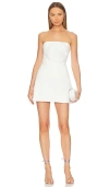 Amanda Uprichard Fae Rose Dress In Ivory