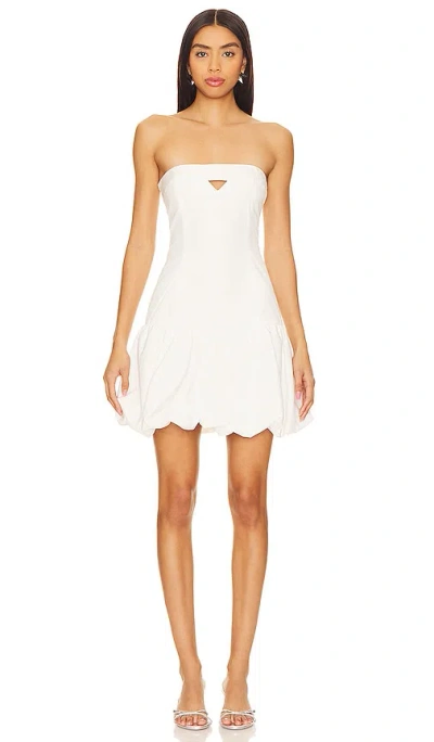Amanda Uprichard X Revolve Getty Romper In Ivory
