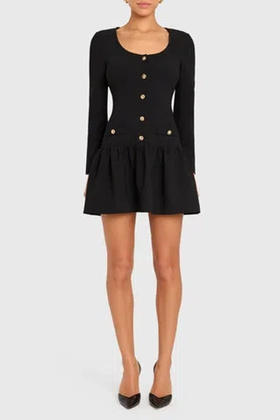 Amanda Uprichard Fallon Dress In Black