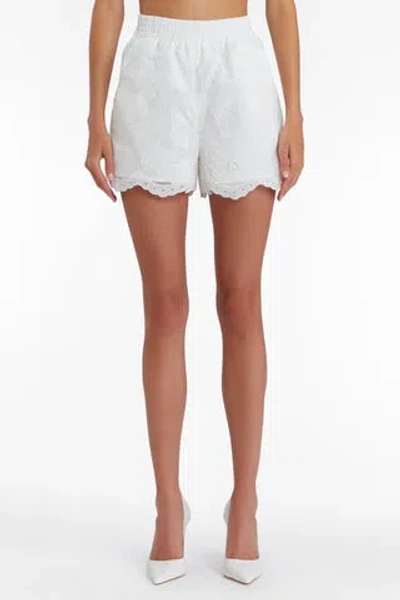 Amanda Uprichard Finley Shorts In White