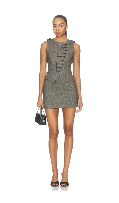 Amanda Uprichard Fiona Romper In Green