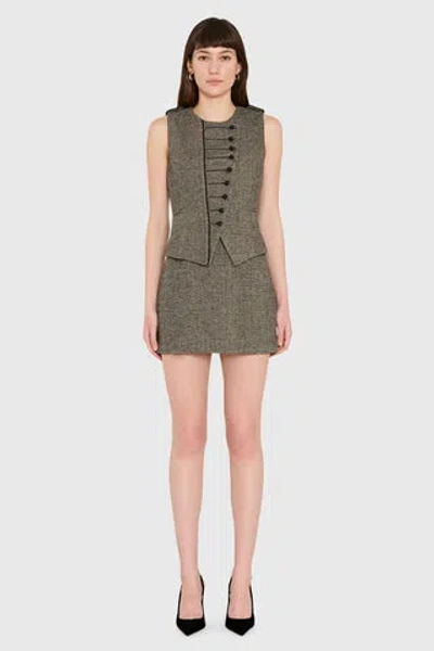 Amanda Uprichard Fiona Romper In Watson Tweed