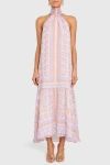 Amanda Uprichard Fontana Maxi Dress In Calabria Print In Calabria Print