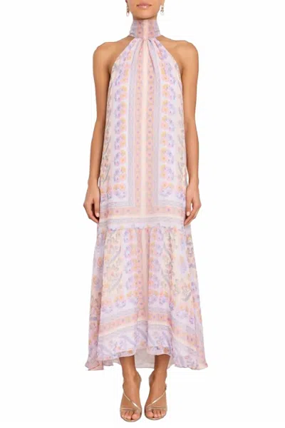 Amanda Uprichard Fontana Maxi Dress In Calabria Print