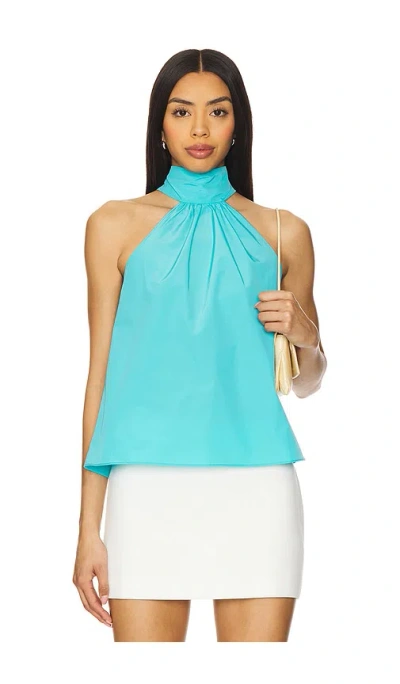 Amanda Uprichard Fontana Top In Blue