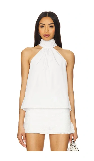 Amanda Uprichard Fontana Top In White