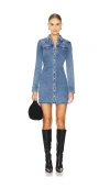 Amanda Uprichard Forrester Dress In Blue