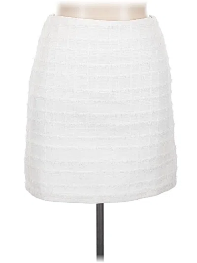 Pre-owned Amanda Uprichard Formal Skirt In White