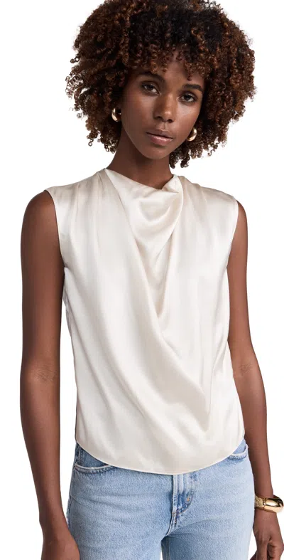 Amanda Uprichard Freya Top Chalk